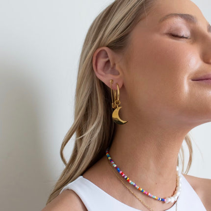 Boucles d'oreilles épingle de sûreté