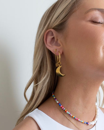 Boucles d'oreilles épingle de sûreté