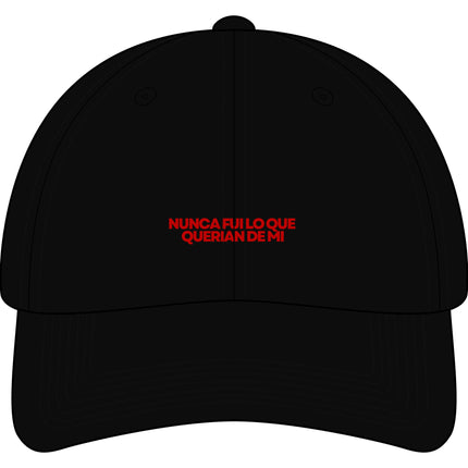 Nunca Fui Lo Que Querian De Mi Embroidered Class Cord Hat