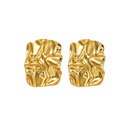 Gold Sculptural Earrings