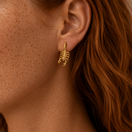 The Scorpion Stud Earrings