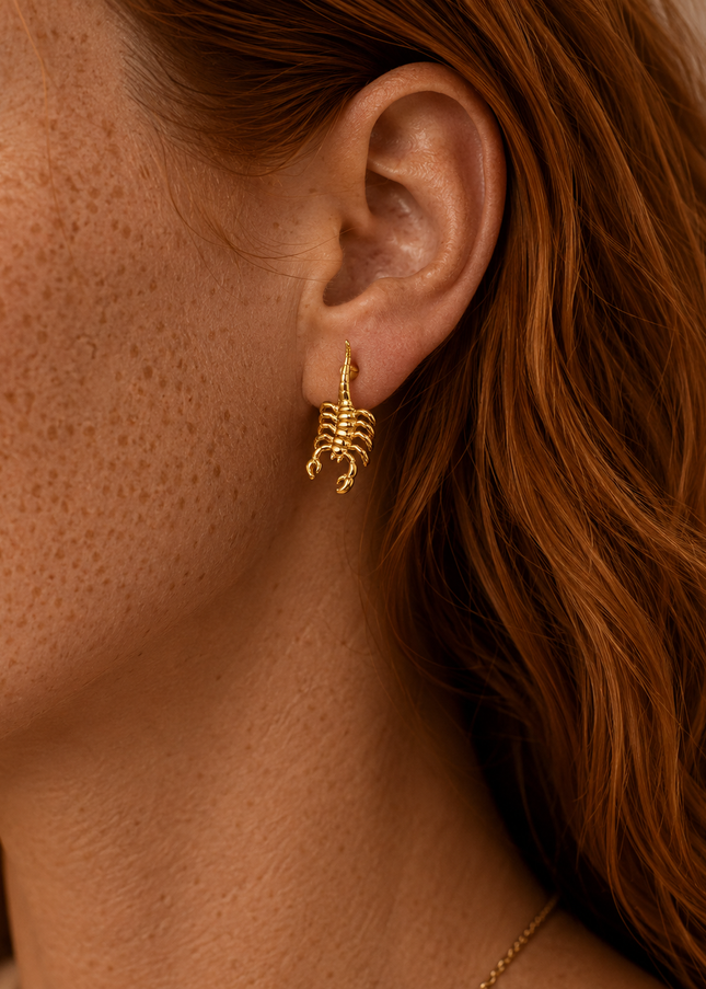 The Scorpion Stud Earrings
