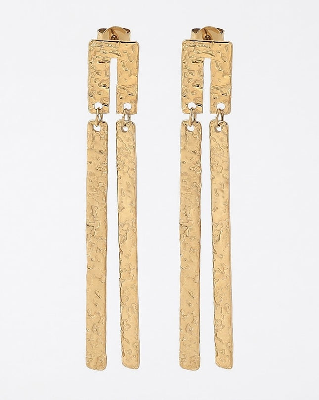 Obelisk Earrings - Ancient Strength