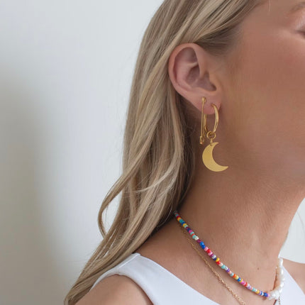Boucles d'oreilles épingle de sûreté