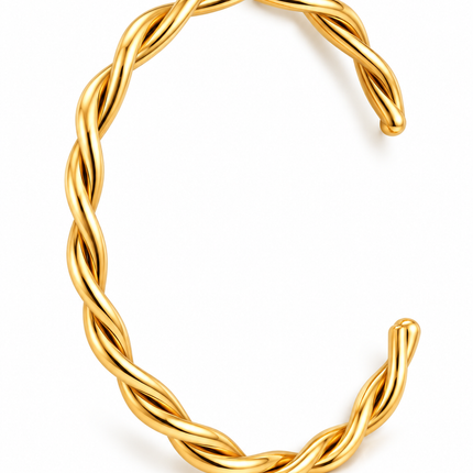 Twisted Twin Flame Cuff