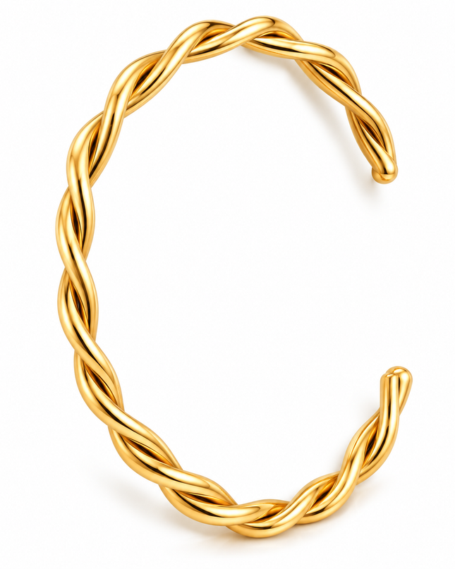 Twisted Twin Flame Cuff