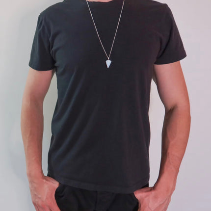 Equilibrium Necklace – Opalite Stone Pendulum
