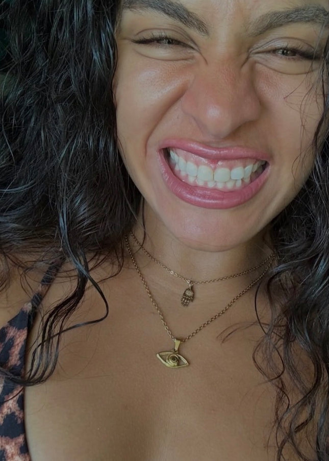 Ancient Talisman Necklace - Evil Eye