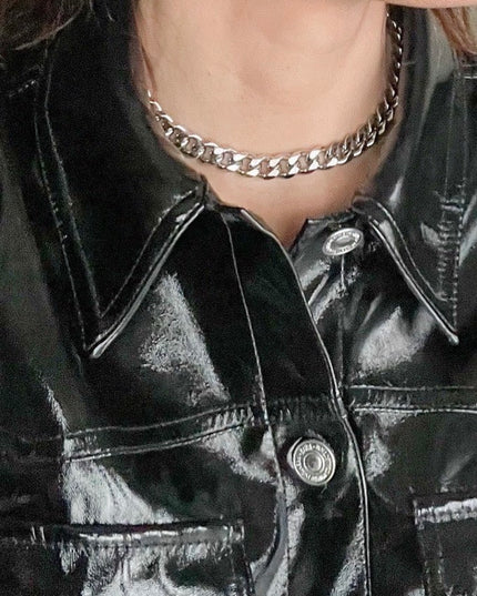 10MM Cuban Curb Chain Necklace