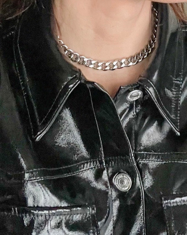 10MM Cuban Curb Chain Necklace