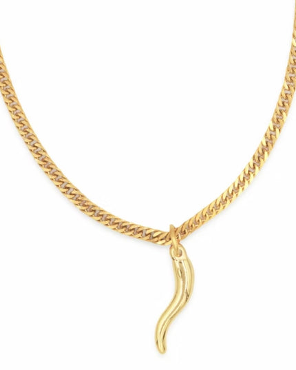 An Invocation of Abbondanza Necklace - The Cornicello Talisman