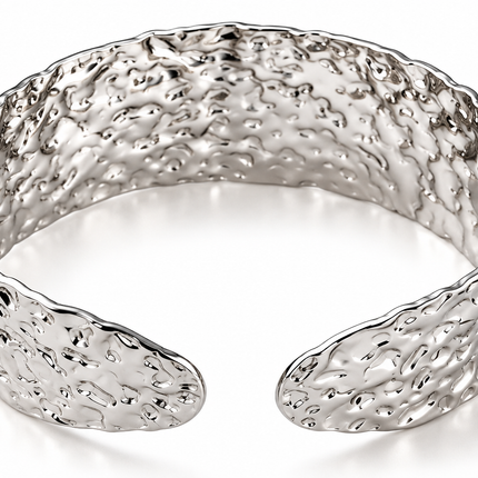 Earthbound Hammered Cuff