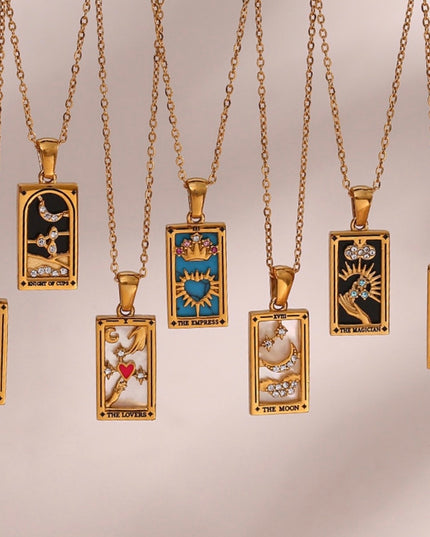The Magician Necklace - Tarot Cards