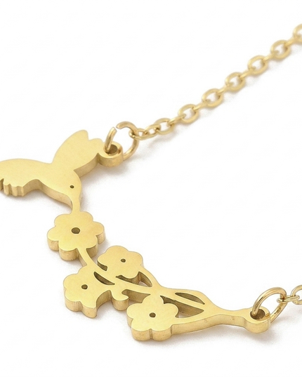 Hummingbird Necklace - The bridge between worlds.