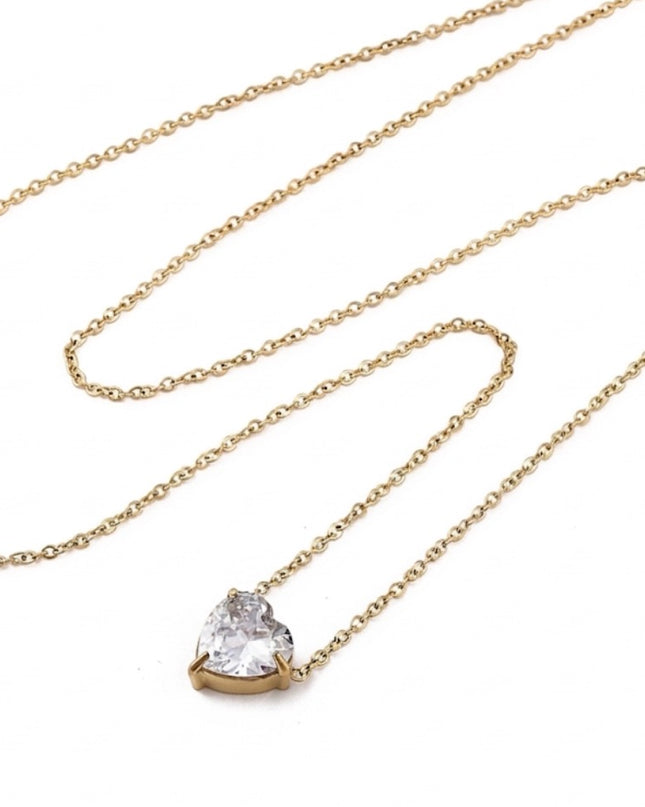 The Heart Compass Necklace