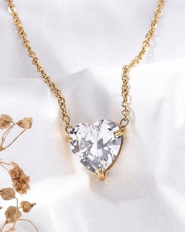 The Heart Compass Necklace