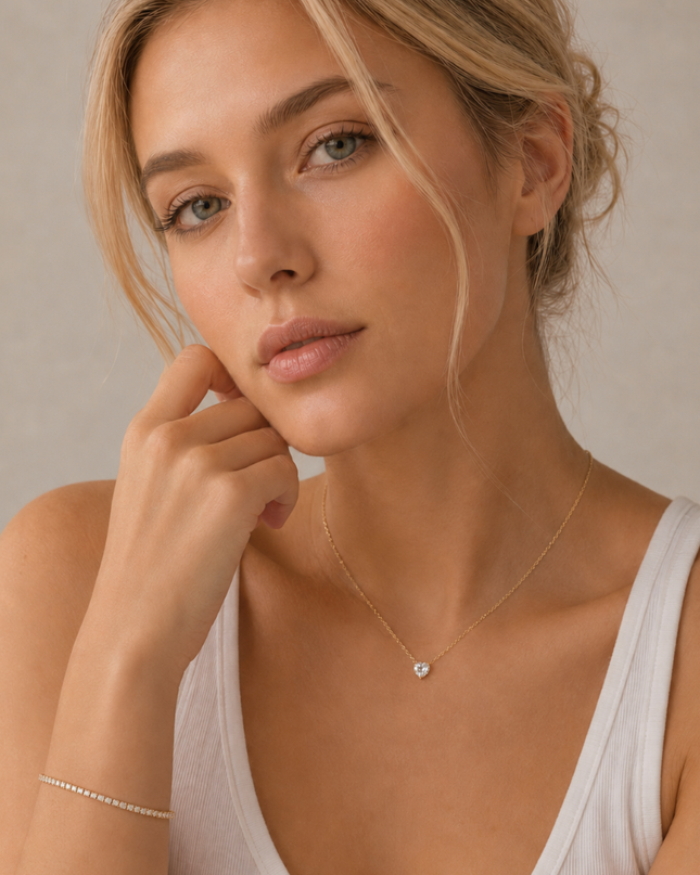 The Heart Compass Necklace