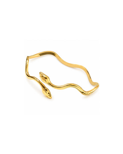The Serpent Cuff Bangle