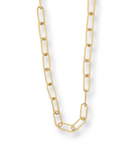 7 MM Paper Clip Chain Necklace