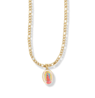 14 to 16 inches / Yellow - 14kt Gold Plated Stainless Steel