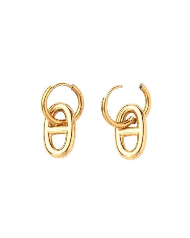 Broke My Soda Can Hoop Earrings