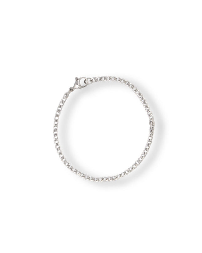 2.5 mm Curb Chain Bracelet