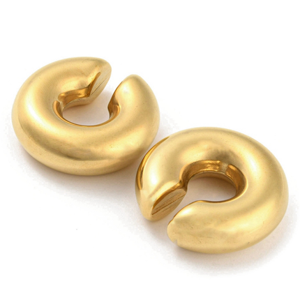 Titan Edge Ear Cuffs – Bold Stainless Steel Statement