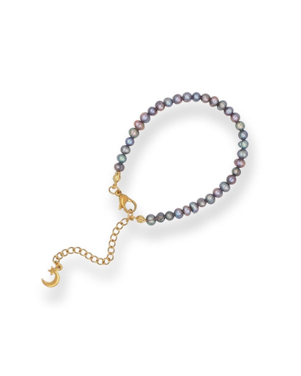 4 mm Black Pearl Bracelet