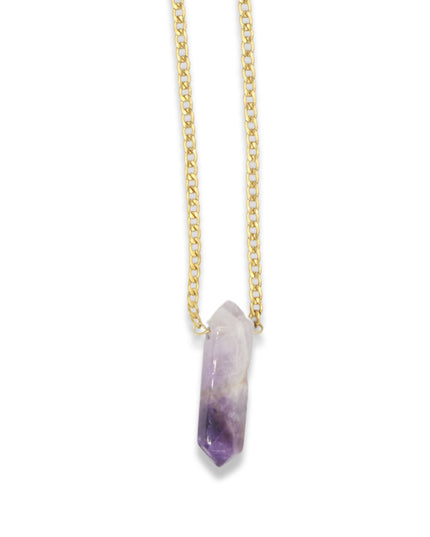 Peace Over Everything Amethyst Necklace