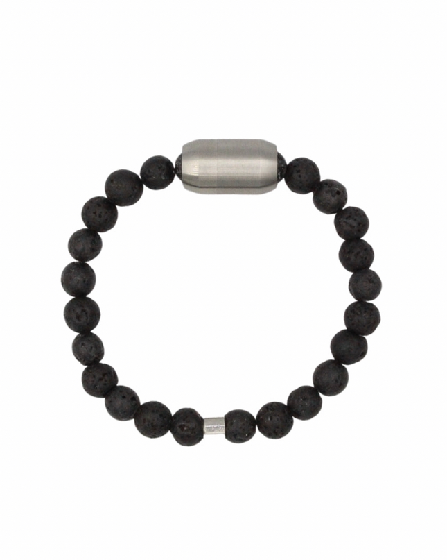 Grounding Suit Bracelet – Lava Stone