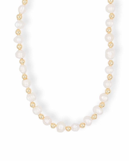 Dolce Vita Necklace - Freshwater Pearls