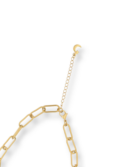 7 MM Paper Clip Chain Necklace