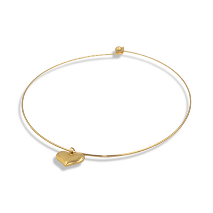 A Heart of Gold Necklace