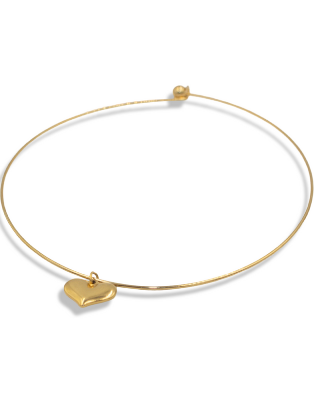 A Heart of Gold Necklace