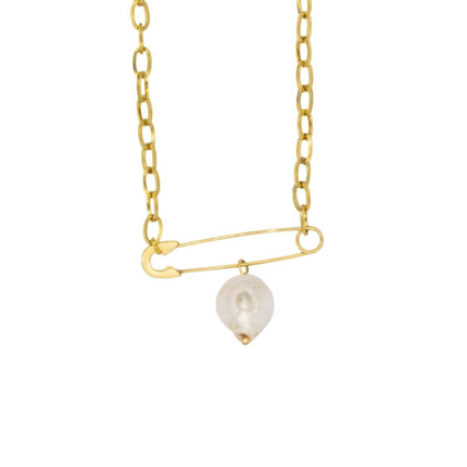 The Unusual Baroque Freshwater Pearl Necklace
