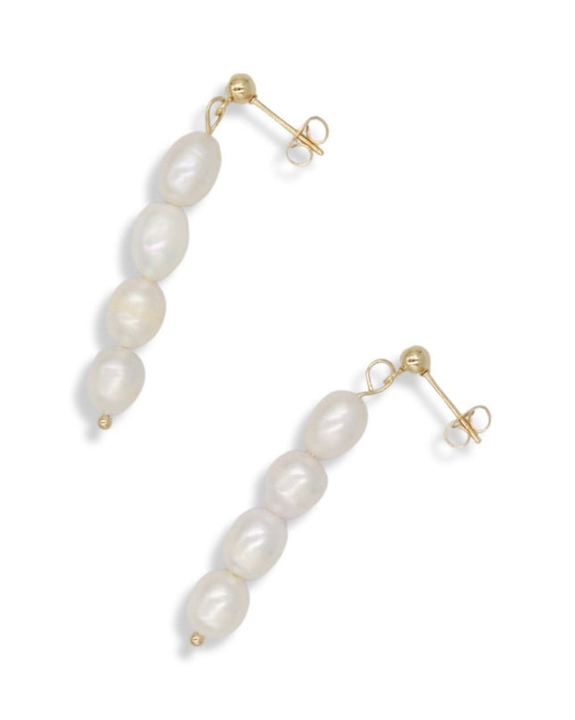 Marcela Earrings - Freshwater Pearls