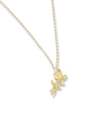 14 to 16 inches / Yellow - 14kt Gold Plated Stainless Steel