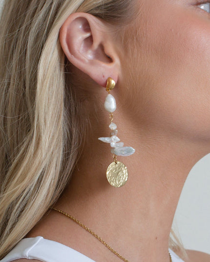 Lauren Pearl Earrings