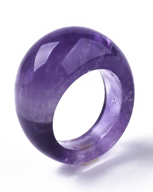 Ethereal Serenity Amethyst Ring