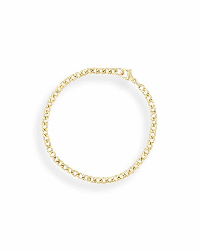 3 mm Classic Curb Chain Bracelet