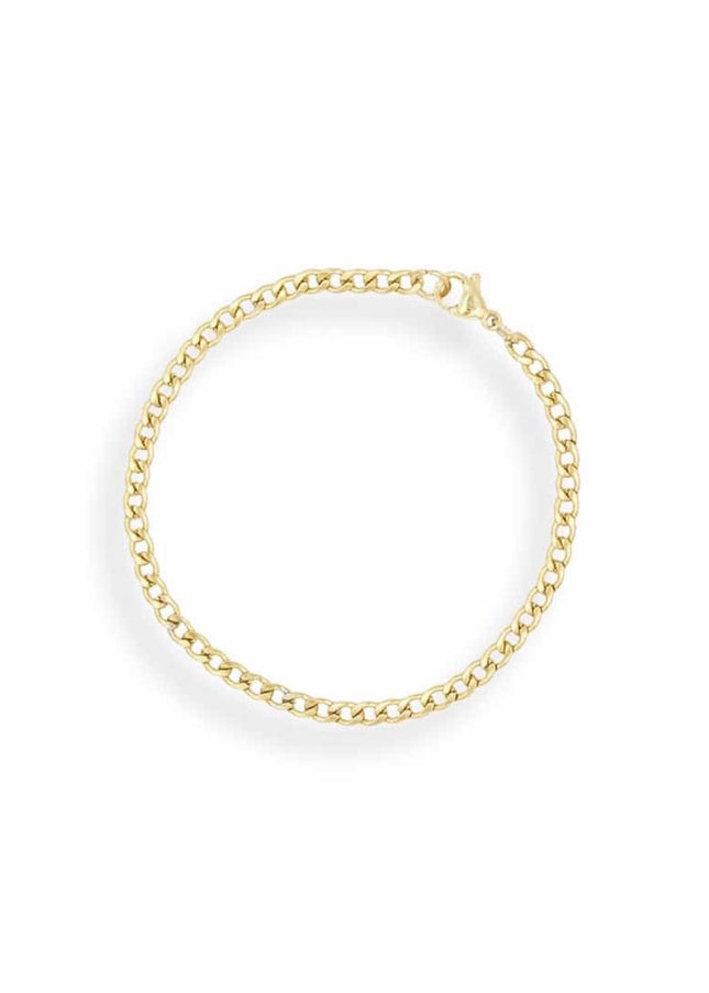 3 mm Classic Curb Chain Bracelet