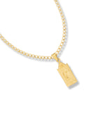 14 to 16 inches / Yellow - 14kt Gold Plated Stainless Steel