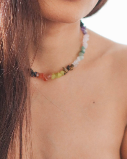 Goddess Energy Gemstone Necklace