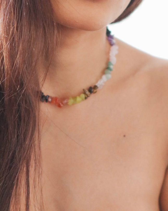 Goddess Energy Gemstone Necklace