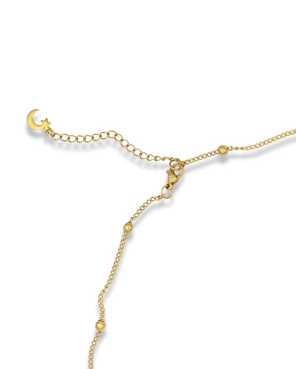 2 mm Beaded Belly Chain