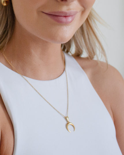 Crescent Moon Necklace