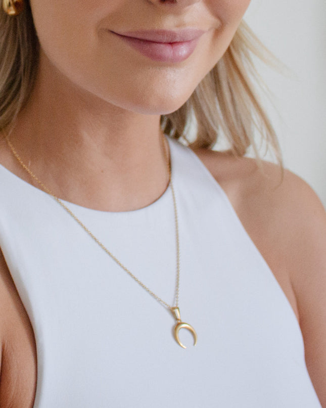 Crescent Moon Necklace