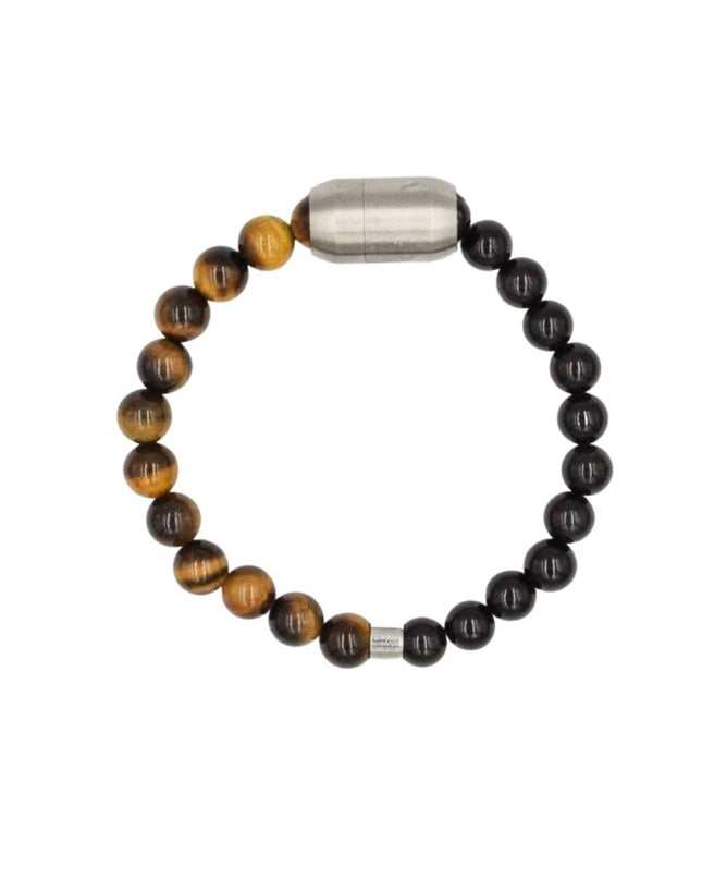 Harmony & Strength Suit Bracelet – Tiger Eye + Onyx