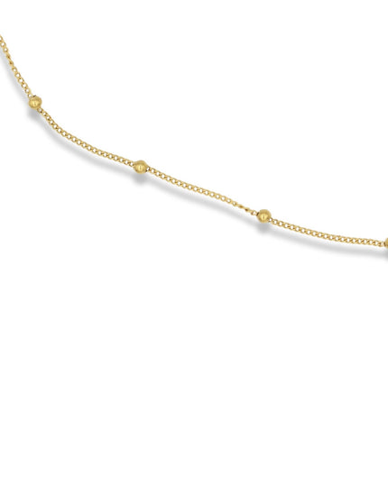 2 mm Beaded Belly Chain