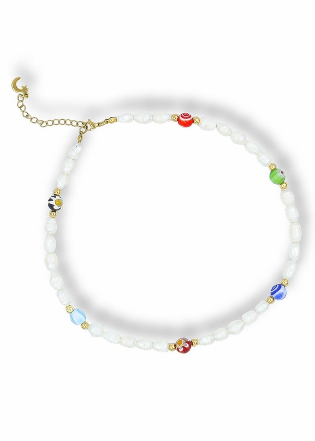A Night in Positano Freshwater Pearl Necklace